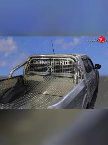 Защита кузова и заднего стекла (только для кузова) d 76,1 мм ТСС Тюнинг (нержавейка) Dong Feng DF6 (2022-2025) пикап