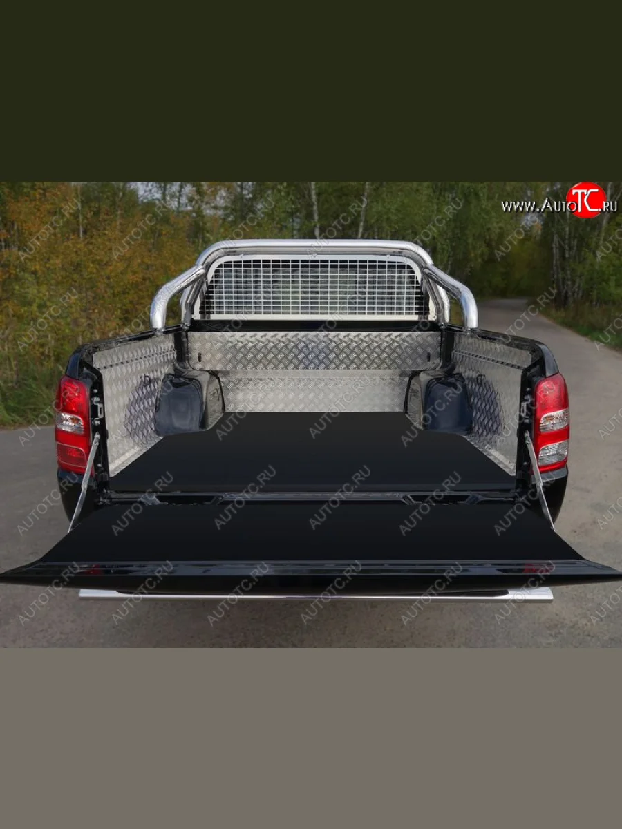 Защита кузова и заднего стекла (только для кузова) d 76,1 мм ТСС Тюнинг Mitsubishi L200 5 KK,KL рестайлинг (2018-2022) (нержавейка)  с доставкой в г. Керчь