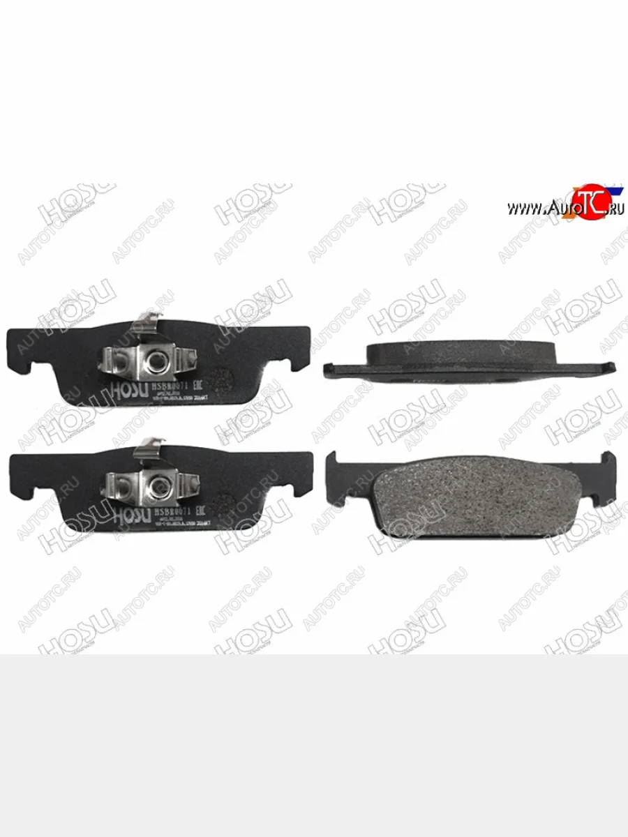 Колодки тормозные перед FL-FR SAT Renault Logan 2 дорестайлинг (2014-2018)  в Керчи Республика Крым