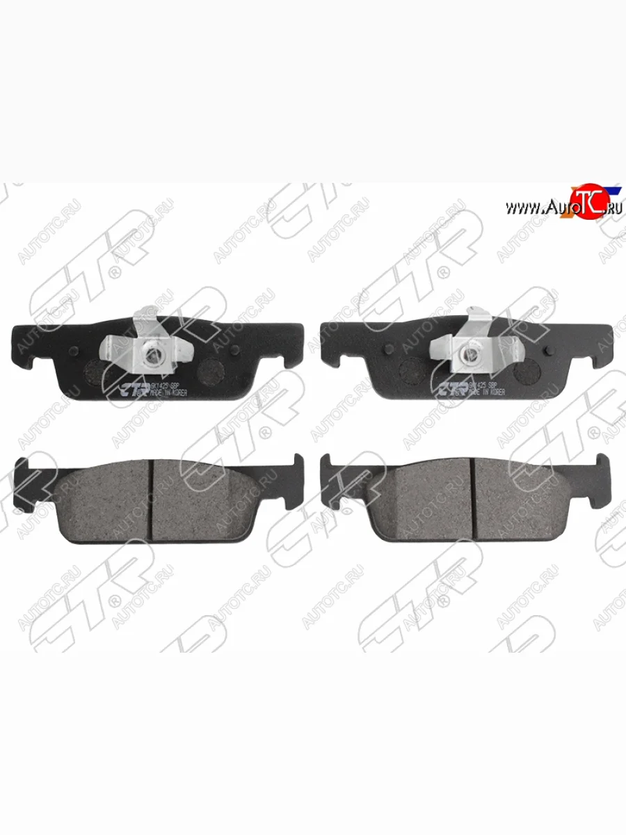 Колодки тормозные перед FL-FR SAT Renault Logan 2 дорестайлинг (2014-2018)  в Перми Пермском крае