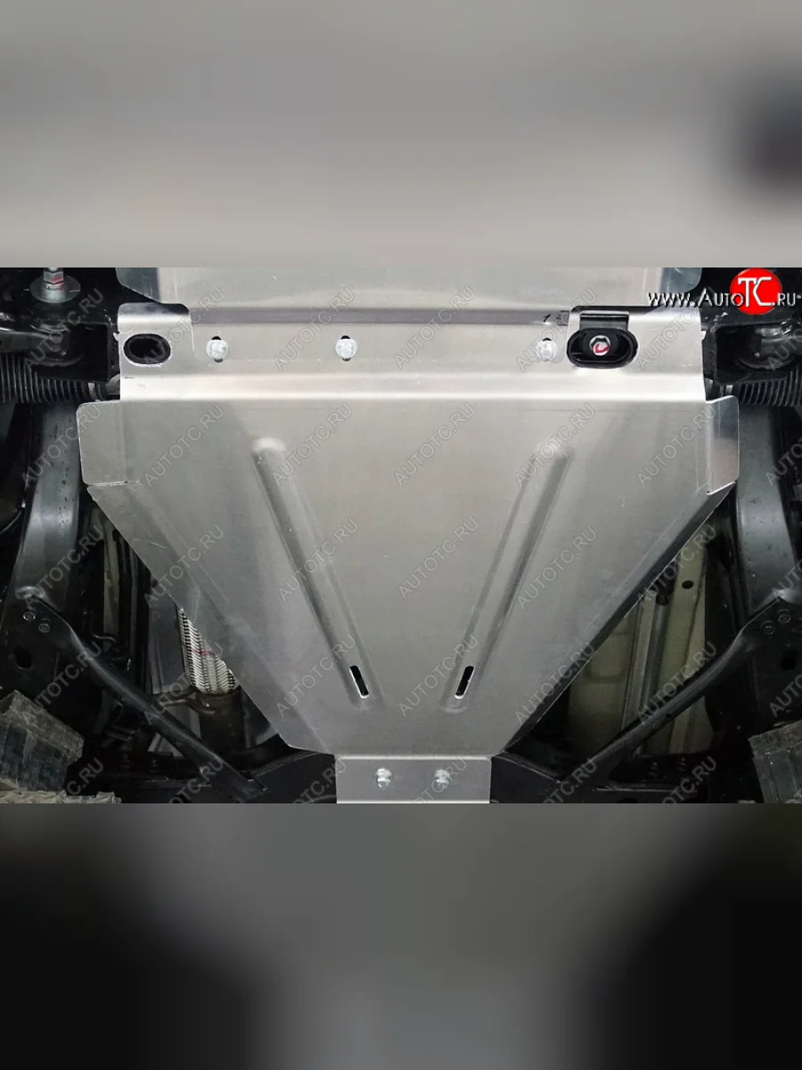 Защита КПП и рулевой рейки ТСС Тюнинг  KIA Mohave (2019-2022) HM2 (алюминий 4 мм)  с доставкой в г. Керчь