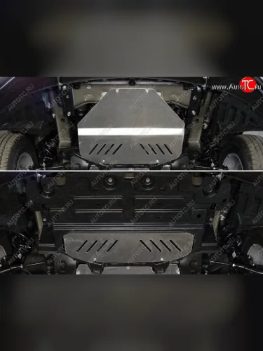 Защита картера ТСС Тюнинг (алюминий 4 мм) Hyundai Starex/Grand Starex/H1  TQ (2017-2022) 2-ой рестайлинг