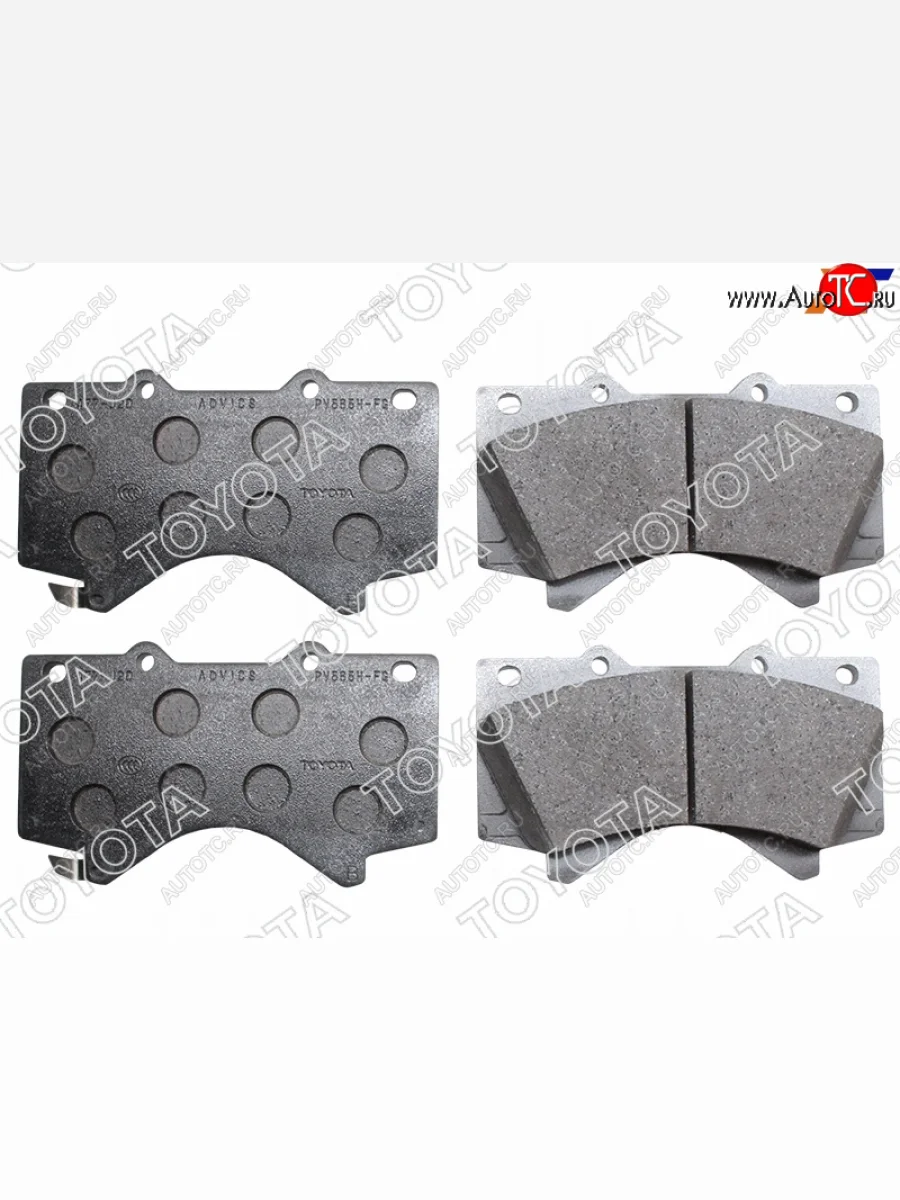 Колодки тормозные перед FL-FR SAT  Lexus LX570 J200 дорестайлинг (2007-2012)  в Перми Пермском крае