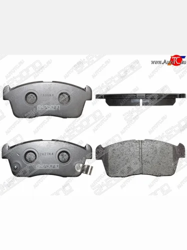 Колодки тормозные перед FL-FR SAT  Toyota Passo 1 (2004-2010)