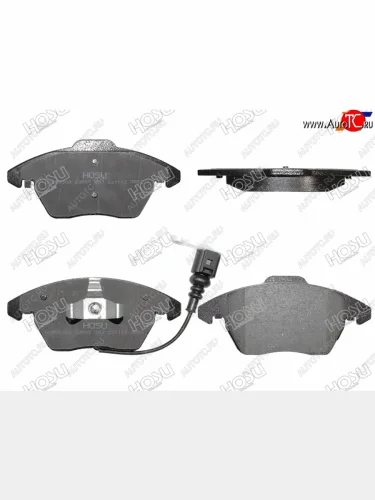 Колодки тормозные перед FL-FR SAT Volkswagen Polo  Mk6 - Tiguan  NF