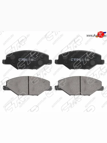 Колодки тормозные перед FL-FR SAT Skoda Rapid NH1 хэтчбэк дорестайлинг (2012-2017)