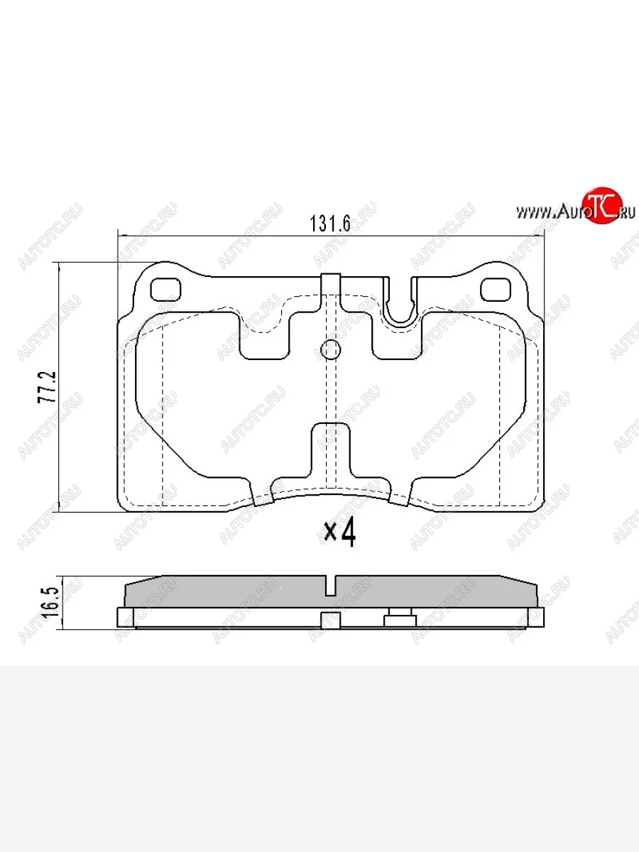Колодки тормозные перед FL-FR SAT Volkswagen Touareg 1 GP рестайлинг (2006-2010)  в Самаре Самарской области