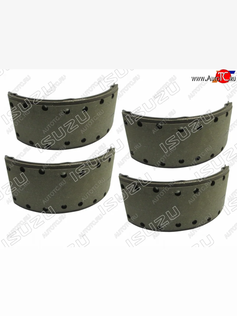 Колодки тормозные передние и задние барабан FF-RR SAT Isuzu Elf (NPR75)  дорестайлинг (2006-2014)  с доставкой в г. Керчь