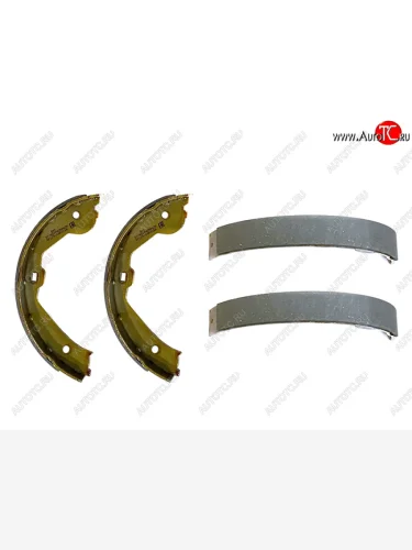 Колодки тормозные ручника RR SAT Audi Q7 4L дорестайлинг (2005-2009)