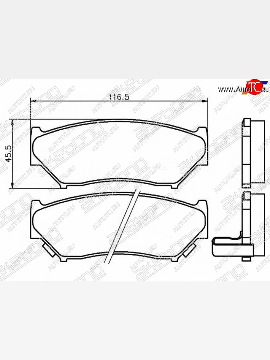 Колодки тормозные передние FR-FL SAT Suzuki Grand Vitara JT 3 двери дорестайлинг (2005-2008)  в Керчи Республика Крым