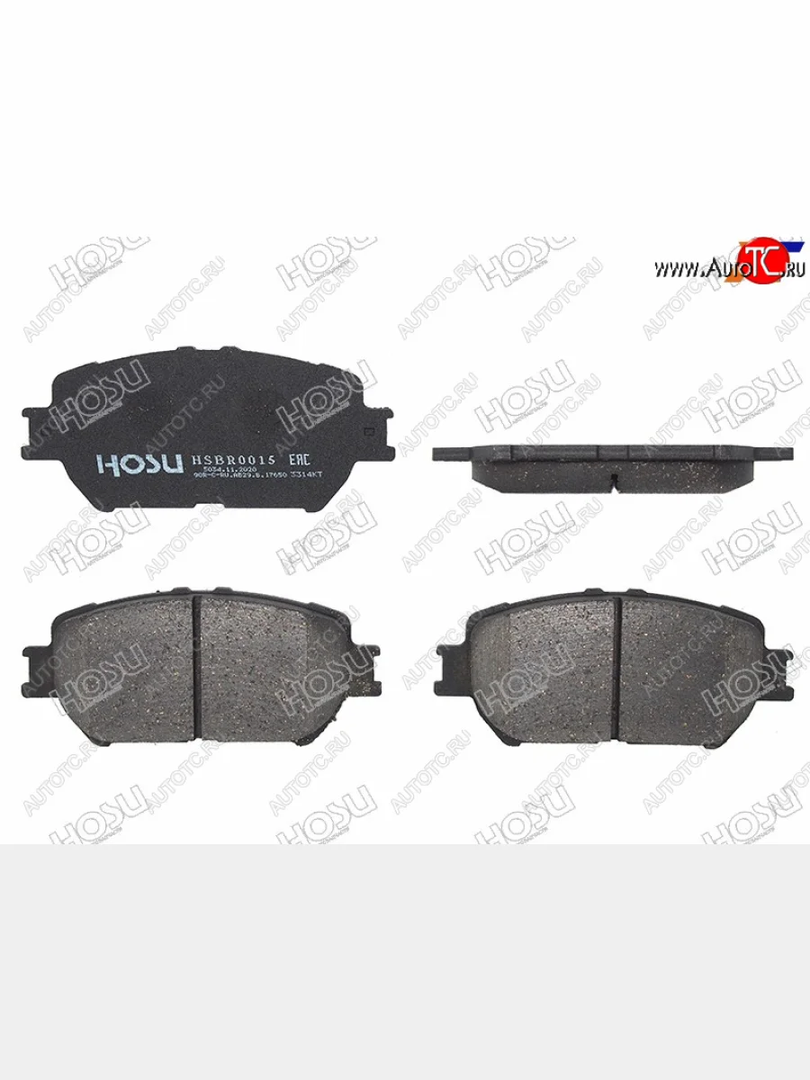 Колодки тормозные передние FR-FL SAT Toyota Camry XV40 дорестайлинг (2006-2008)  в Керчи Республика Крым