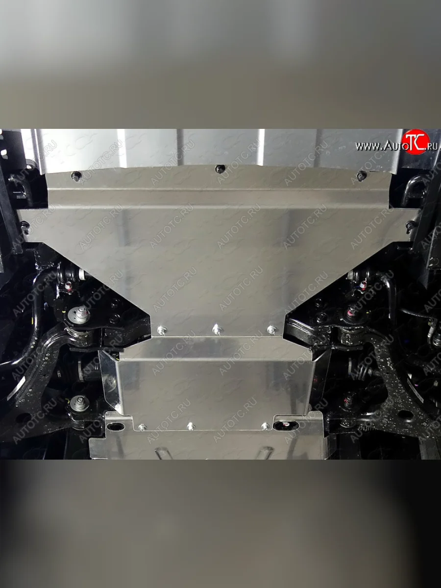 Защита радиатора ТСС Тюнинг KIA Mohave HM рестайлинг (2017-2020) (алюминий 4 мм)  в Керчи Республика Крым