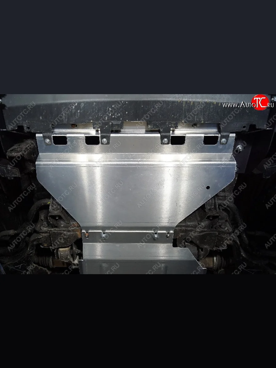 Защита радиатора (2.3D AT Luxury 2022) ТСС Тюнинг Dong Feng DF6 пикап (2022-2025) (алюминий 4 мм)  с доставкой в г. Керчь