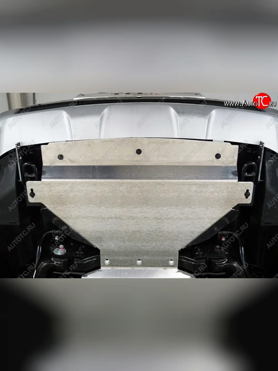 Защита радиатора ТСС Тюнинг KIA Mohave HM2 (2019-2022) (алюминий 4 мм)  в Керчи Республика Крым