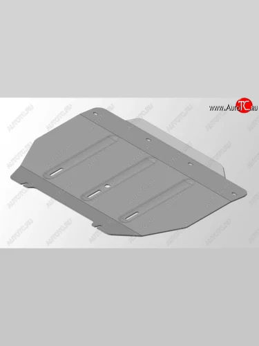 Защита радиатора ТСС Тюнинг INFINITI QX80 Z62 2-ой рестайлинг (2018-2024) (алюминий 4 мм)