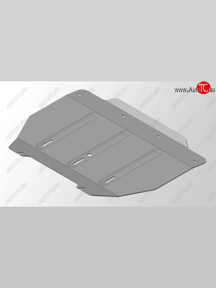 Защита радиатора ТСС Тюнинг INFINITI QX80 Z62 2-ой рестайлинг (2018-2024) (алюминий 4 мм)  с доставкой в г. Керчь