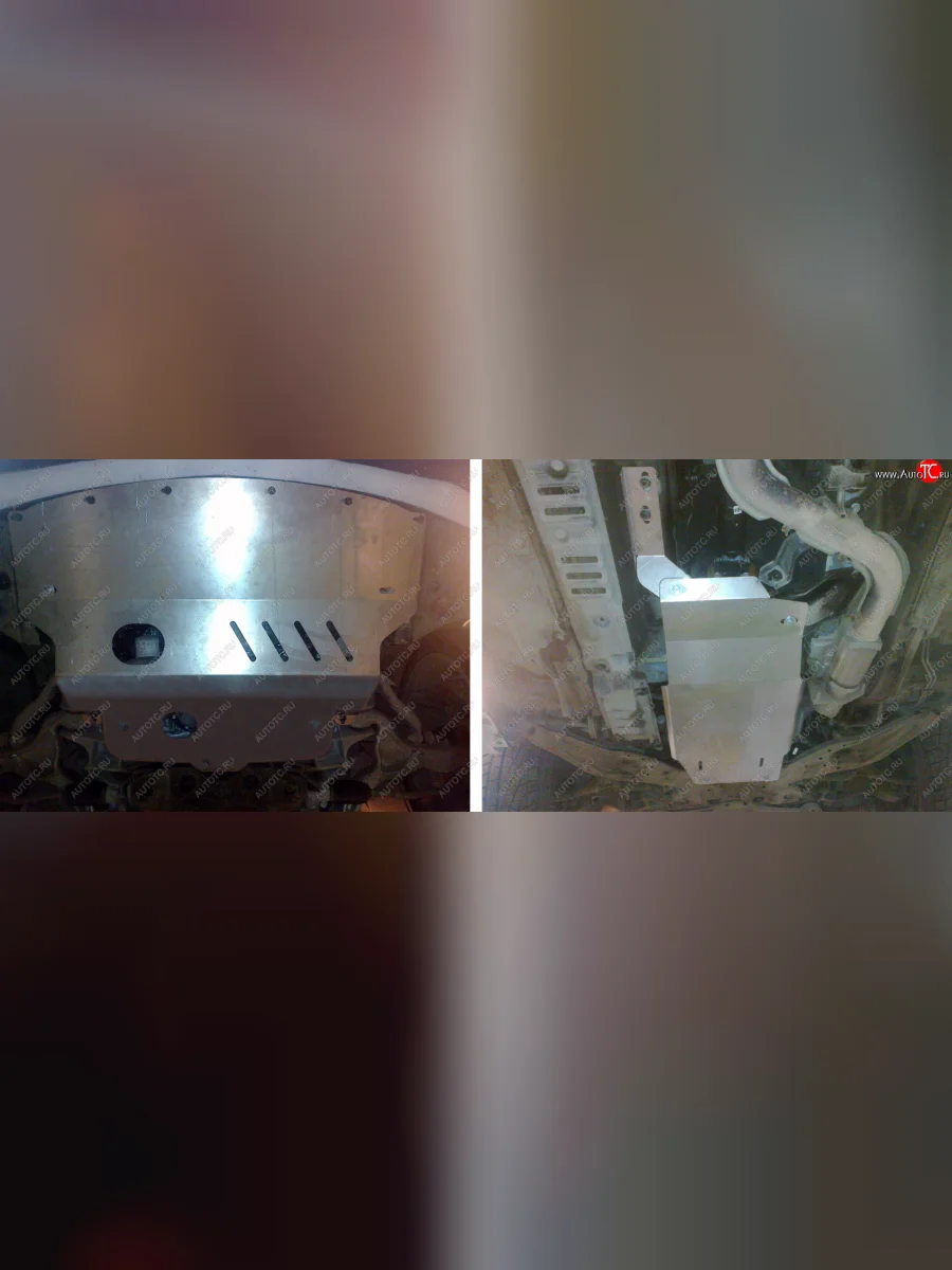 Защиты комплект (картер, кпп) (2.0) ТСС Тюнинг INFINITI Qx50 J50 дорестайлинг (2013-2016) (алюминий 4 мм)  с доставкой в г. Керчь