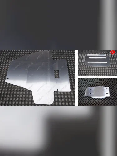 Защиты комплект (картер, кпп, задний дифференциал) (2,5) ТСС Тюнинг (алюминий 4 мм) Subaru Outback BS/B15 дорестайлинг универсал (2014-2018)