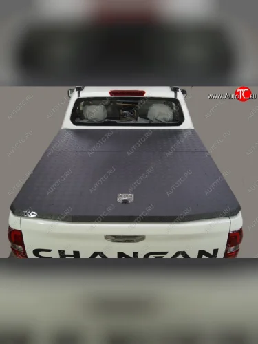 Крышка кузова ТСС Тюнинг (алюминий Black) Changan Hunter Plus (2022-2025) пикап