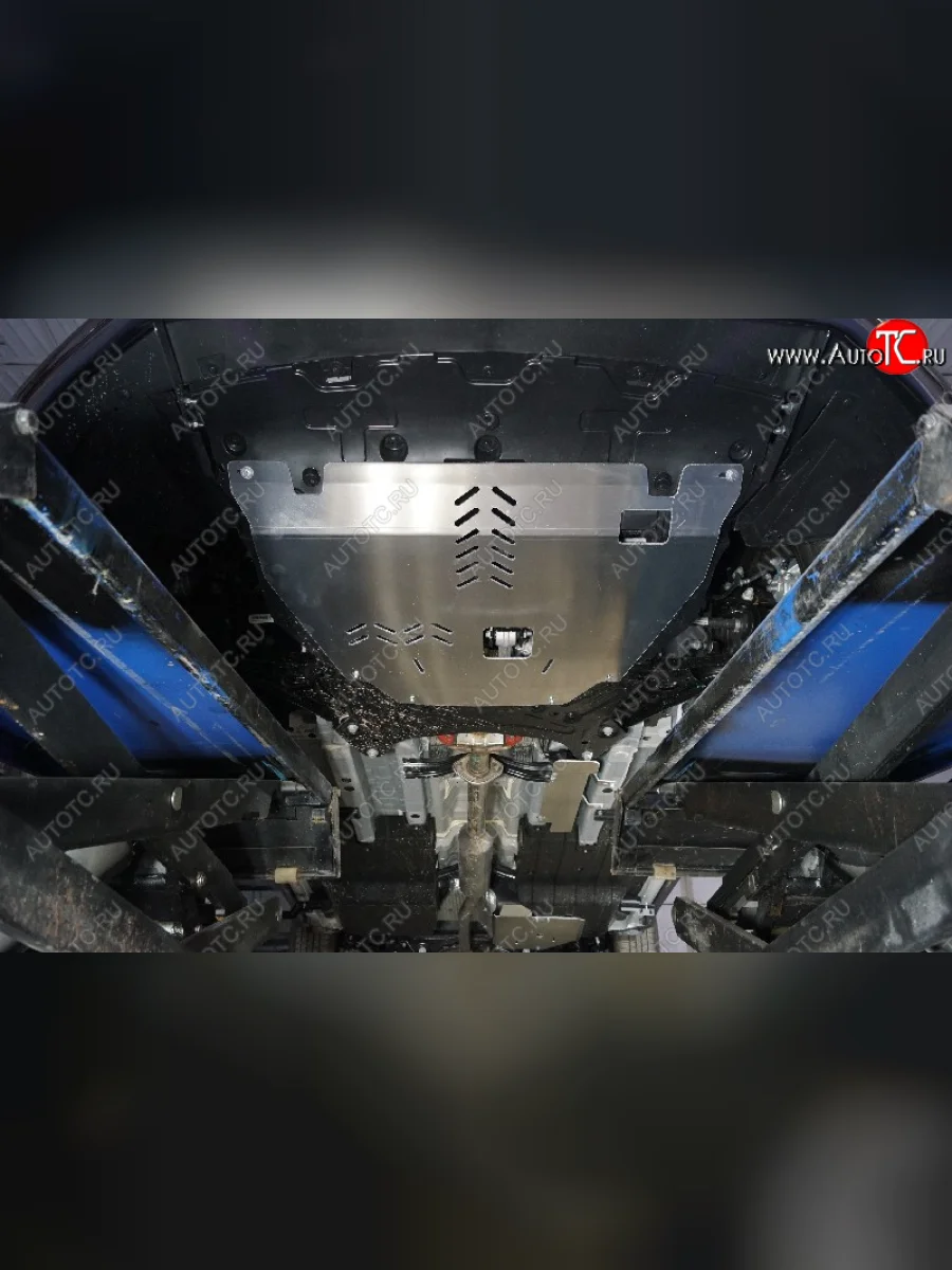 Защиты комплект (картер, кпп, топливопровода, бака) ТСС Тюнинг Changan CS55 Plus (2021-2025) (алюминий 4 мм)  в Керчи Республика Крым