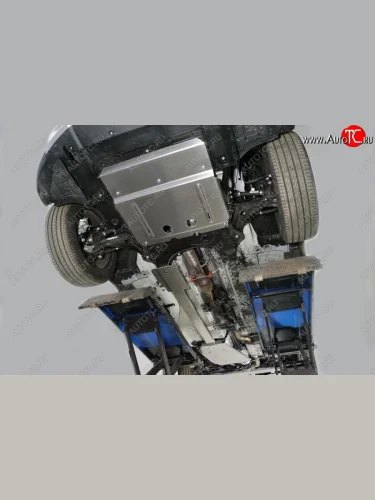 Защиты комплект (картера, кпп, бака, заднего редуктора, топливопровода) ТСС Тюнинг (алюминий 4 мм) EXEED TXL  дорестайлинг (2020-2021)