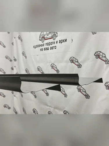 Левый ремонтный порог Пороги-Авто (Холоднокатанная сталь 1 мм) Dodge Caravan (2007-2010) минивэн