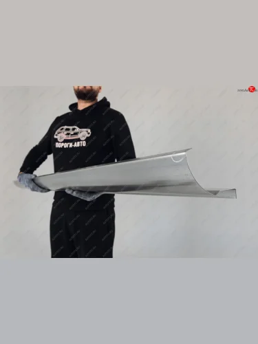 Правый ремонтный порог Пороги-Авто (Холоднокатанная сталь 1 мм) Ford Focus 2 универсал дорестайлинг (2004-2008)