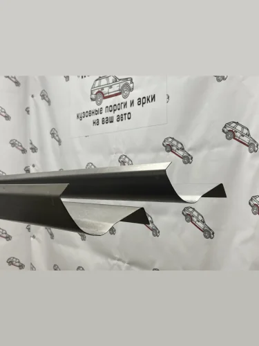 Правый ремонтный порог Пороги-Авто (Холоднокатанная сталь 1 мм) Ford Mondeo (2000-2007) Mk3,B4Y дорестайлинг, седан, Mk3,BWY дорестайлинг, универсал, Mk3,B4Y рестайлинг, седан, Mk3,BWY рестайлинг, универсал