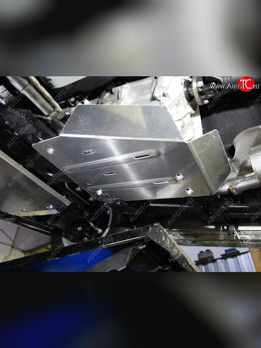 Защита раздаточной коробки (двг- 2-0) ТСС Тюнинг Volkswagen Amarok рестайлинг (2016-2022) (алюминий 4 мм)  в Воронеже Воронежской области