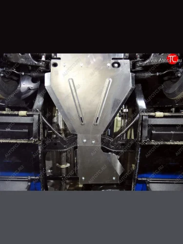 Защита раздаточной коробки ТСС Тюнинг (алюминий 4 мм) KIA Mohave HM рестайлинг (2017-2020)