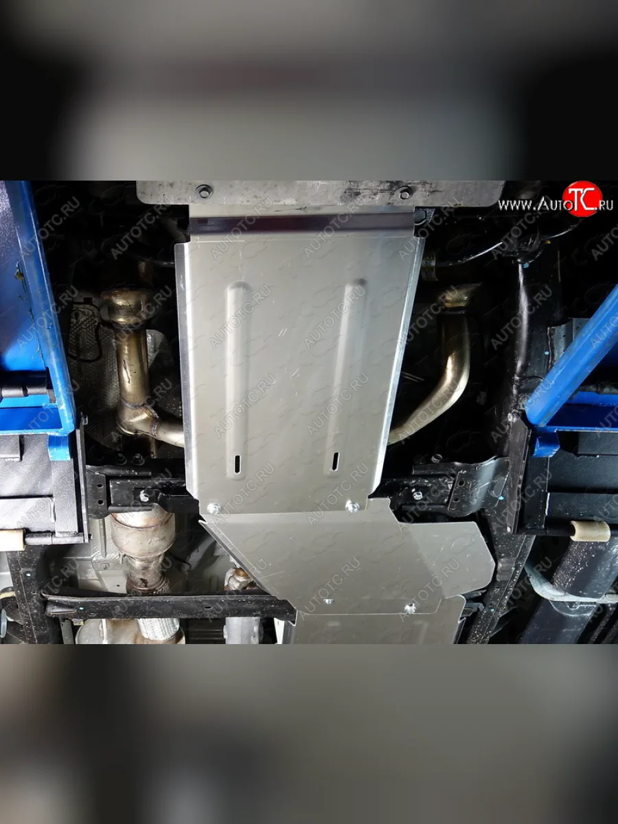 Защита раздаточной коробки ТСС Тюнинг Cadillac Escalade GMTK2 джип 5 дв. короткая база (2015-2020) (алюминий 4 мм)  в Перми Пермском крае