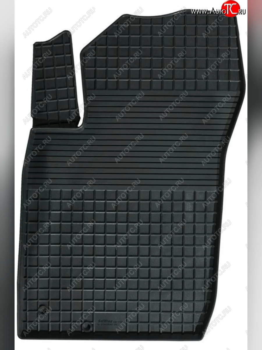 Резиновые коврики в салон с высоким бортом (сетка) Seintex Changan Alsvin (2018-2025) (Черный)  в Самаре Самарской области