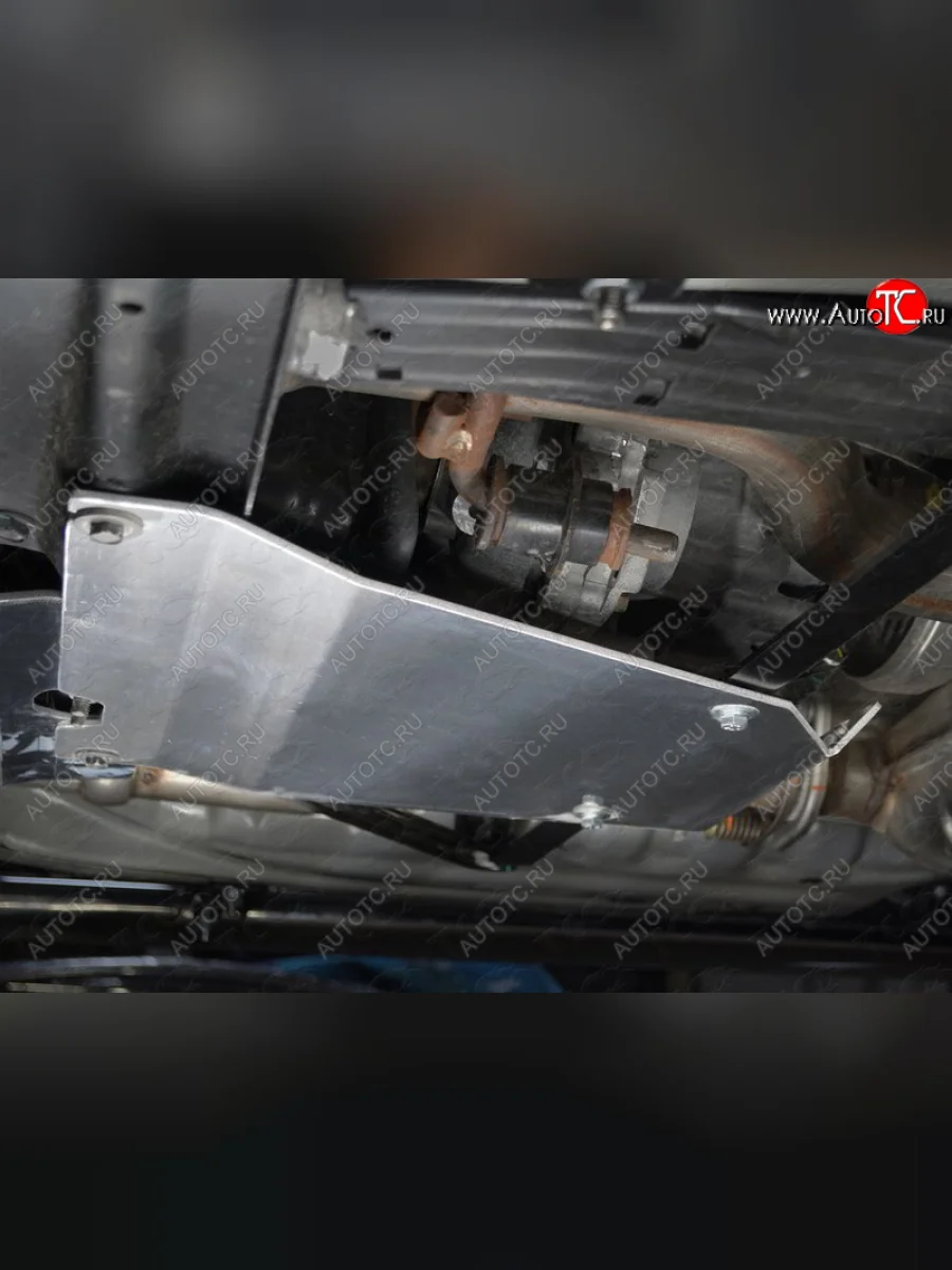 Защита раздаточной коробки ТСС Тюнинг Jeep Grand Cherokee WK2 1-ый рестайлинг (2013-2018) (алюминий 4 мм)  в Самаре Самарской области