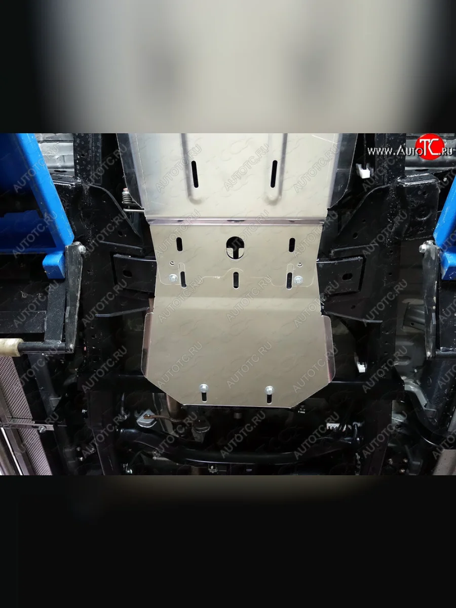 Защита раздаточной коробки ТСС Тюнинг Mitsubishi L200 5 KK,KL дорестайлинг (2015-2019) (алюминий 4 мм)  в Перми Пермском крае