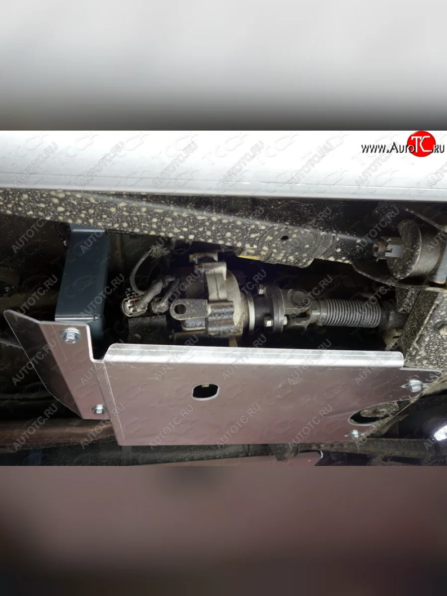 Защита раздаточной коробки ТСС Тюнинг Уаз Патриот 23632 2-ой рестайлинг пикап (2016-2025) (алюминий 4 мм)  с доставкой в г. Пермь