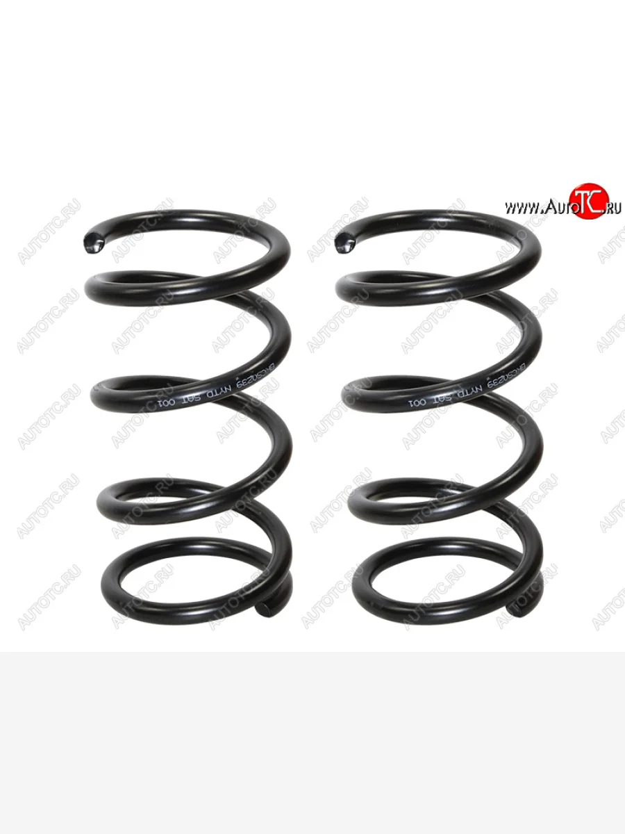 Пружина подвески задняя (2 шт комплект) BAIKOR Toyota RAV4 XA10 3 дв. дорестайлинг (1994-1997)  в Перми Пермском крае