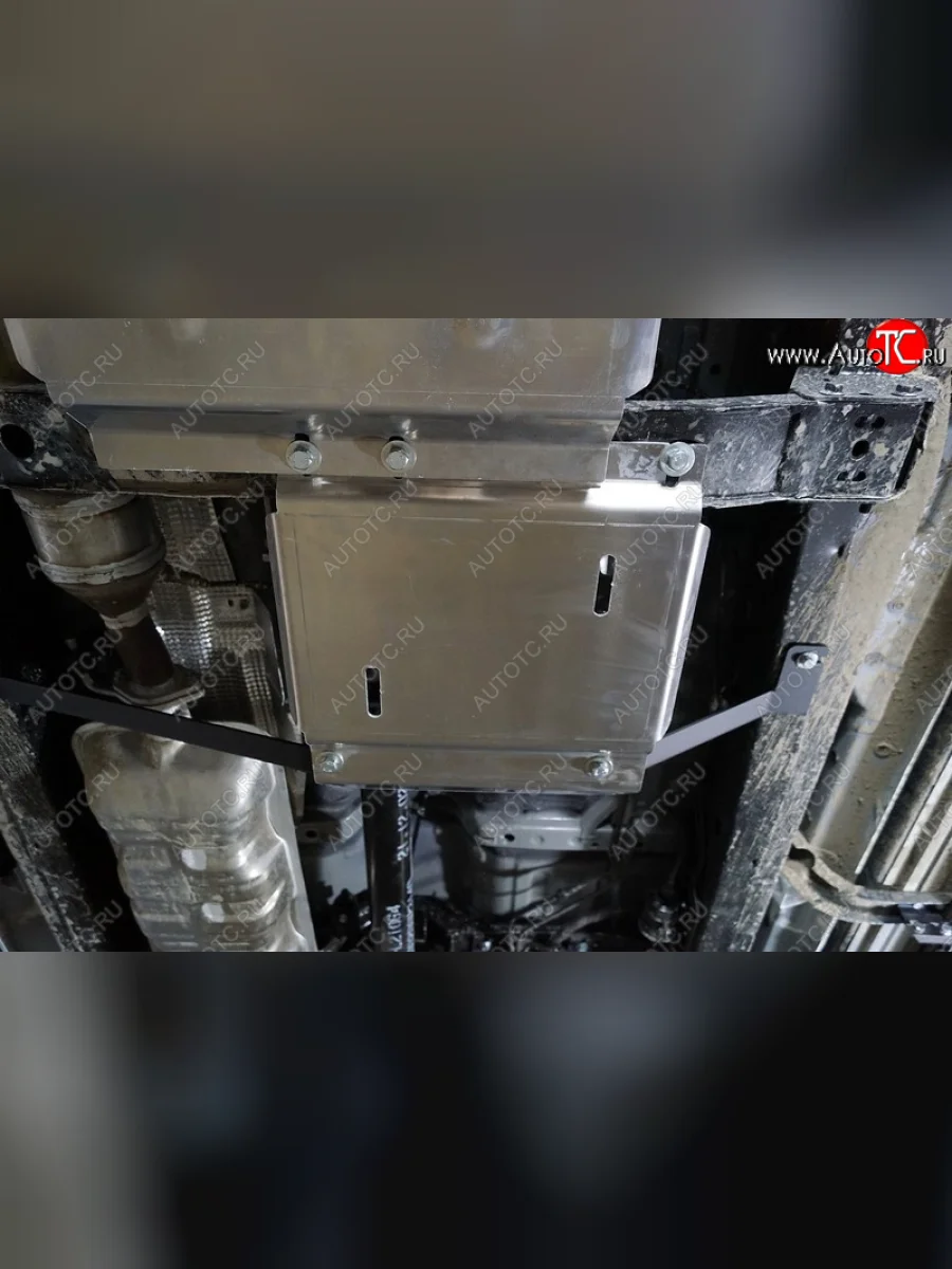 Защита раздаточной коробки 2-0T (бенз) ТСС Тюнинг JAC T6 пикап (2018-2024) (алюминий 4 мм)  в Самаре Самарской области
