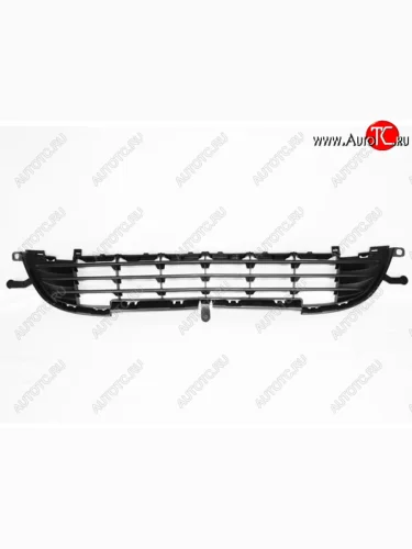 Решетка переднего бампера центральная TYG Peugeot 207 WC хэтчбэк 5 дв. рестайлинг (2009-2012)
