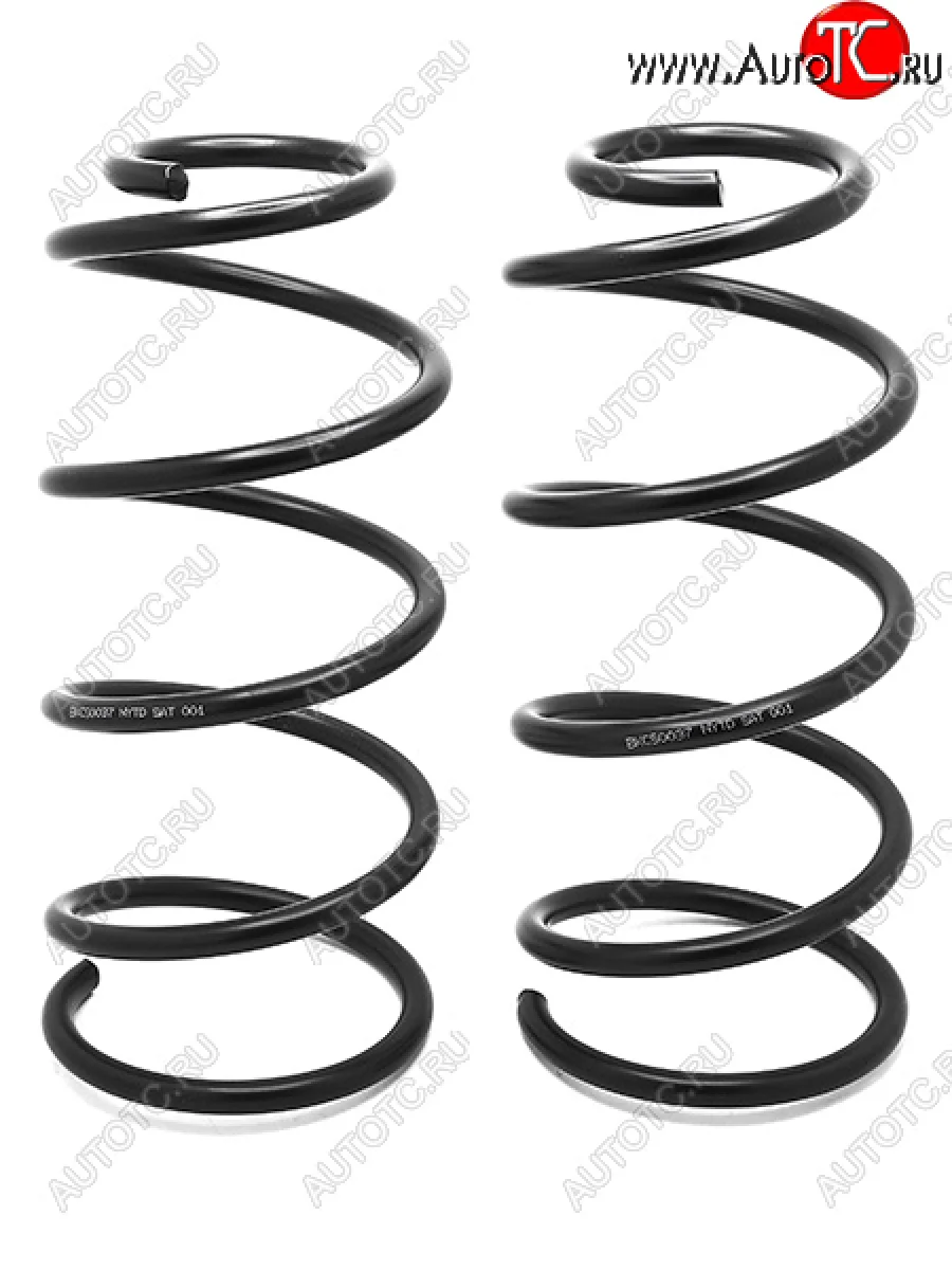 Пружина подвески (2шт комплект) задняя LH-RH BAIKOR Ford Focus 2 хэтчбэк 3 дв. рестайлинг (2007-2011)  в Керчи Республика Крым