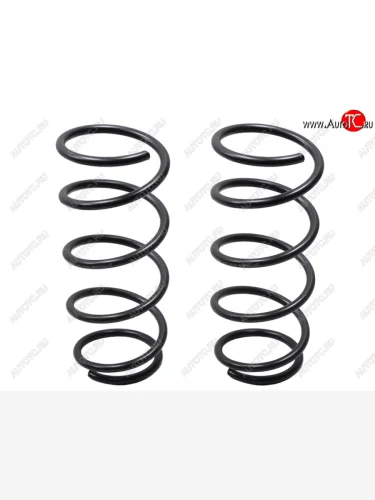 Пружина подвески (2шт комплект) передняя FL-FR BAIKOR Nissan Tiida 1 C11 хэтчбэк дорестайлинг, Япония (2004-2007)