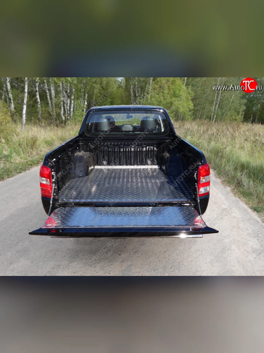 Защитный алюминиевый вкладыш в кузов автомобиля (дно, борт) ТСС Тюнинг Fiat Fullback (2016-2018) (алюминий)  в Керчи Республика Крым