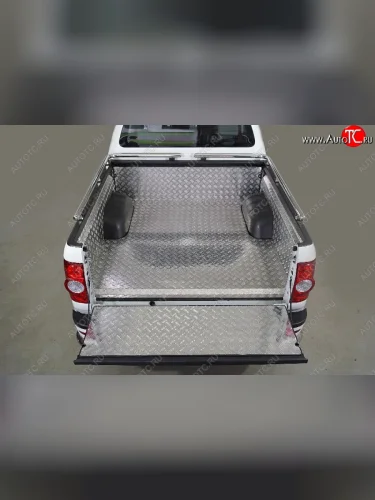 Защитный алюминиевый вкладыш в кузов автомобиля (комплект) ТСС Тюнинг (алюминий) JAC T8 PRO (2020-2025)