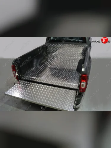 Защитный алюминиевый вкладыш в кузов автомобиля (комплект) ТСС Тюнинг (алюминий) Great Wall Wingle 7 пикап (2018-2023)