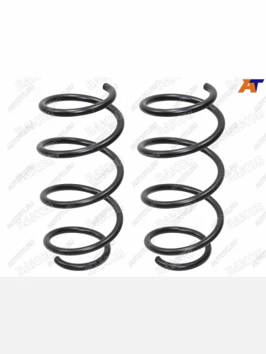 Пружина подвески (2шт комплект) передняя FF BAIKOR Nissan Note 1 E11 рестайлинг (2008-2013)
