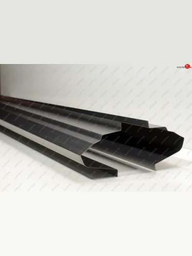 Комплект ремонтных порогов AUTOFERRUM (холоднокатаная сталь 1 мм) Dodge Caliber (2006-2012)