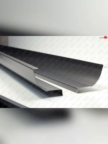 Комплект ремонтных порогов AUTOFERRUM (оцинкованная сталь 1 мм) Ford Focus 2 седан рестайлинг (2007-2011)