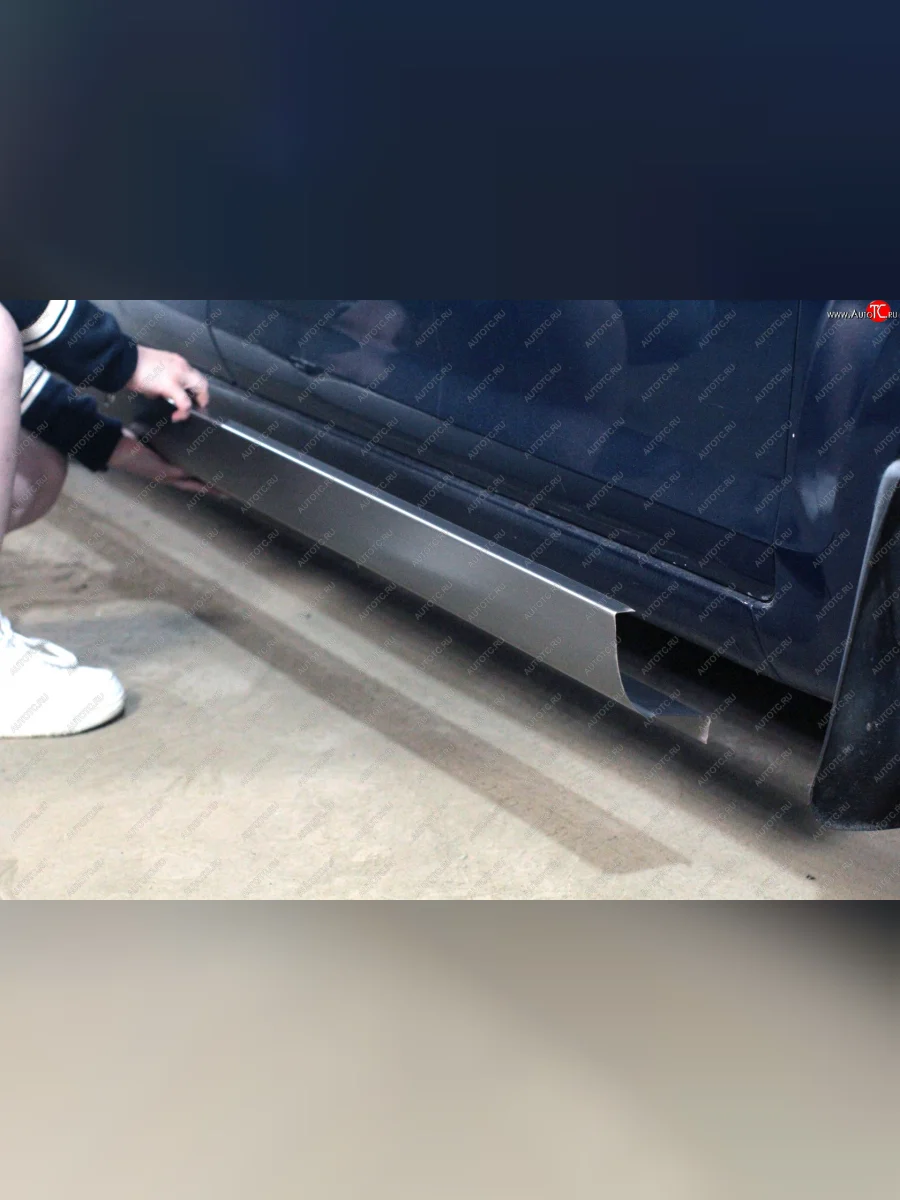 Комплект ремонтных порогов AUTOFERRUM Ford Focus 2 универсал дорестайлинг (2004-2008) (оцинкованная сталь 1 мм)  с доставкой в г. Керчь