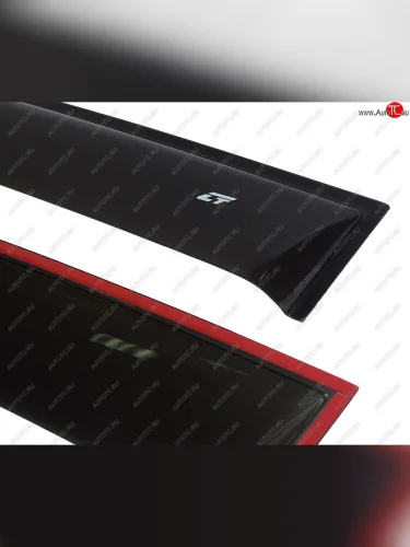 Комплект дефлекторов окон COBRA TUNING (черный глянец) Hyundai I30 2 GD дорестайлинг, хэтчбэк 5 дв. (2011-2015)