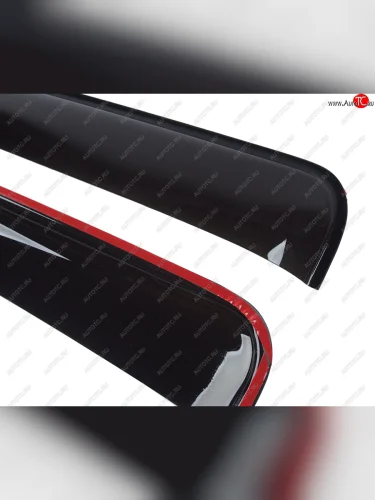 Комплект дефлекторов окон COMFORT (черный) Fiat Ducato 250 (2006-2014)