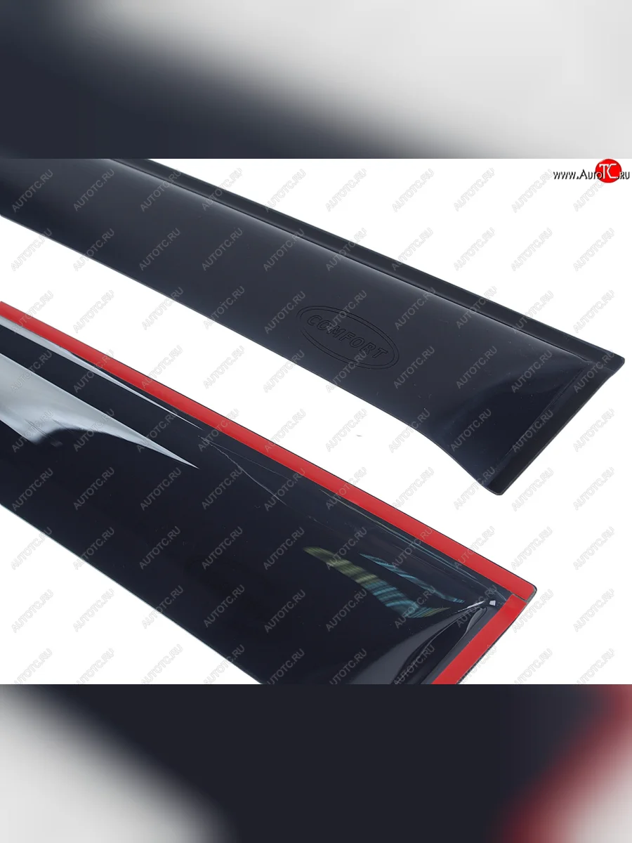 Комплект дефлекторов окон COMFORT Ford S-Max 1 рестайлинг (2010-2015) (черные)  в Керчи Республика Крым